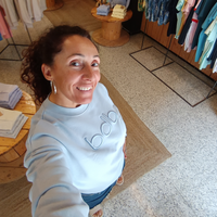Sudadera corta de mujer ESPÍGOL