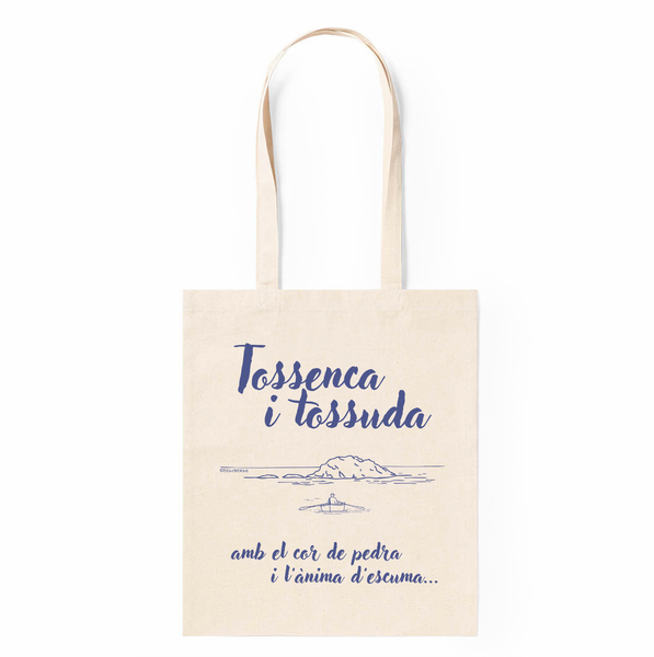 Bossa de tela coto organic Tossenca i Tossuda Tossa de Mar