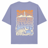 Camiseta ÉS MERAVELLÓS · Lila claro ·  Blaudeblaus x Àuria Franch