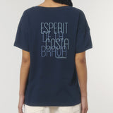 Camiseta ESPERIT DE LA COSTA BRAVA • Azul Marino • Mujer