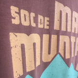Camiseta marrón samarreta Marró costa brava Tossa