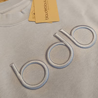 SUDADERA AZUL BORDADA