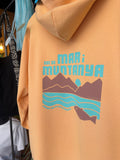 Sudadera amarilla blaudeblaus Mar i muntanya