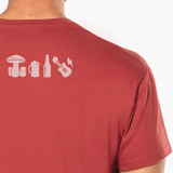 tossa costabrava i love roja camiseta