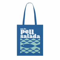 i love costa brava tote bag azul 