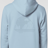 Sweat-shirt COSTA BRAVA • Bleu ciel • Unisexe