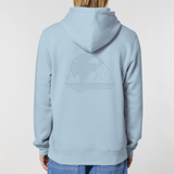 Sweat-shirt COSTA BRAVA • Bleu ciel • Unisexe