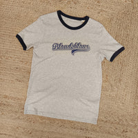 Camiseta Vintage Gris/Marino