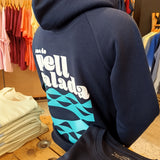 Sudadera "Soc de Pell Salada" - Azul Marino