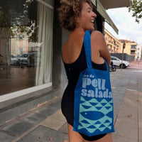 bolsa tote bag pell salada i love costa brava